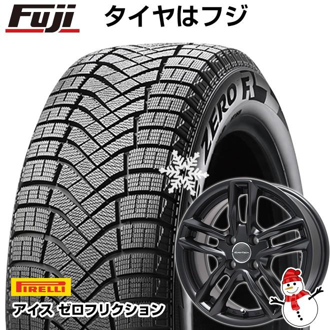 プジョー3008 スタッドレスタイヤ ホイールセット ウィンター 215 60r16 16インチ Pirelli 自動車 ウィンター アイスゼロフリクション Eurotech ガヤ5 マットブラック 6 50 16 Fuji 955 フジコーポレーション パーツ館