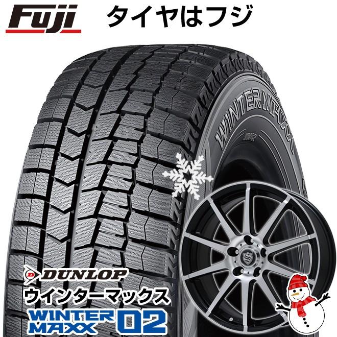 5穴 ホイールセット 114 スタッドレスタイヤ ホイールセット Dunlop ダンロップ ウインターマックス02 Wm02 195 70r15 Wm02 195 70r15 15インチ Brandle 15インチ Brandle ブランドル 562b 6 00 15 Fuji 37 フジコーポレーション パーツ館