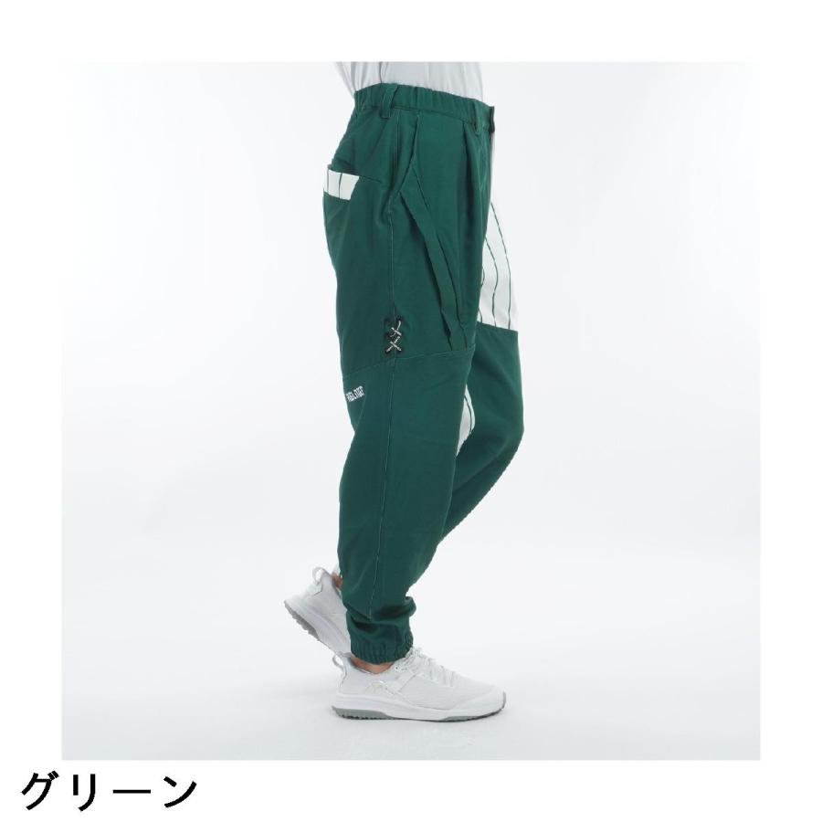 ラッセルノ　バイカラー　パンツ Russeluno ラッセルノ Golf バイカラー ワイドジョガーパンツ