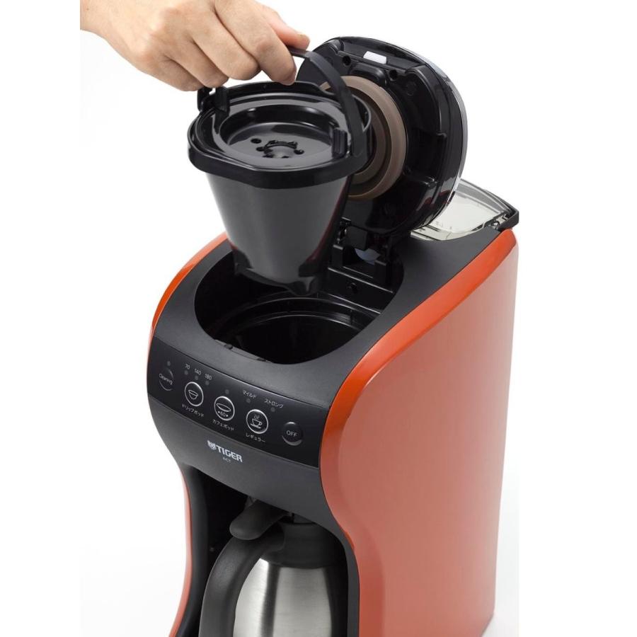 タイガー コーヒーメーカー 4杯用 4杯用 真空 真空 ステンレス バーミリオン サーバー バーミリオン カフェバリエ Act B040 Dv ギンガイチマーケット