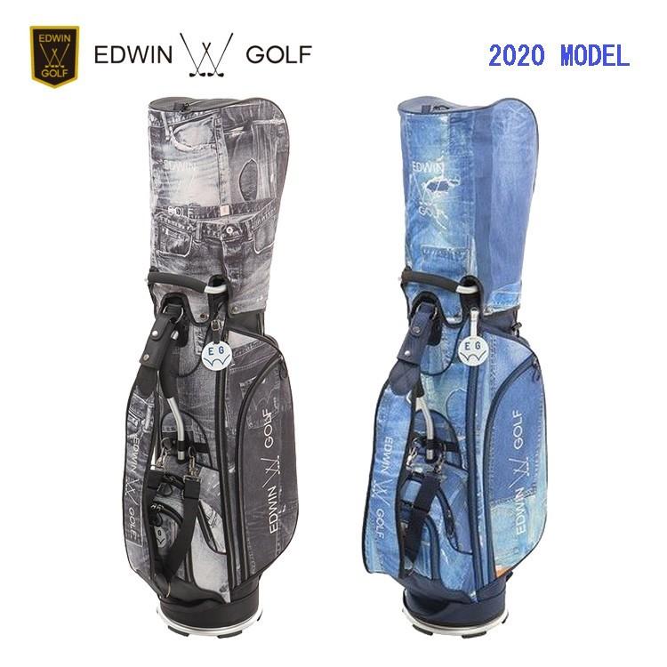 年モデル Edwin Golf Shop エドウィンゴルフ スポーツ キャディバッグ ゴルフ用バッグ Caddy Bag Edwin 044 281 Ed Edwin 044 Golf Shop Champ