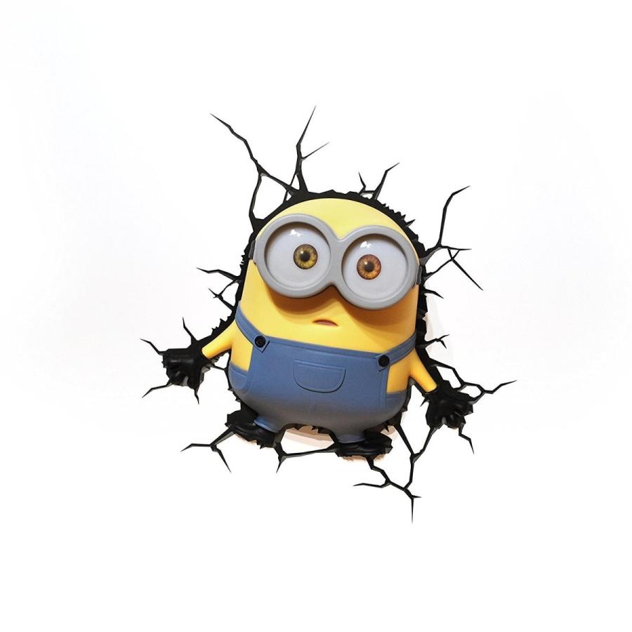 Minions Heros Shopのminions ミニオンズ ウォールライト 3d ボブ 3d Led ウォールライト 並行輸入品 Heros Shop