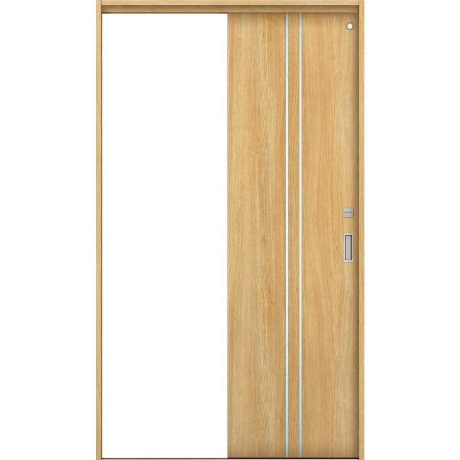 Ykkap室内引戸 ラフォレスタ スタイリッシュ 木目たて その他 トイレ片引き戸 T13 ノンケーシング枠 Ykk T13 Ykk室内引戸 室内引き戸 室内建具 住宅設備 木製建具 Mvb 164 T13 C1kr ノース ウエスト