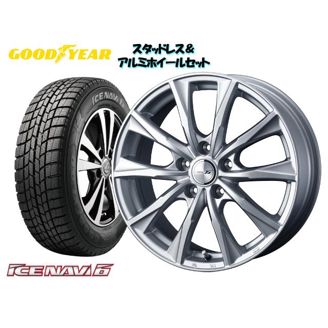 グッドイヤー Sr50g Icenavi6 5 65r15 Joker Magic 15 6 0 114 3 114 3 5h Magic 5h 43 タウンエースノア Sr50g スタッドレスタイヤ ホイール4本set Gy Wm6set Howa Rs