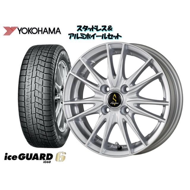 スタッドレスタイヤ ホイール4本set Yokohama Ig60 Fk7 235 40r18 Septimo G02 Yokohama Sl 18 8 0 自動車 114 3 5h 45 シビック Fk7 17 09 Yh Wx6set 2114 Howa Rs