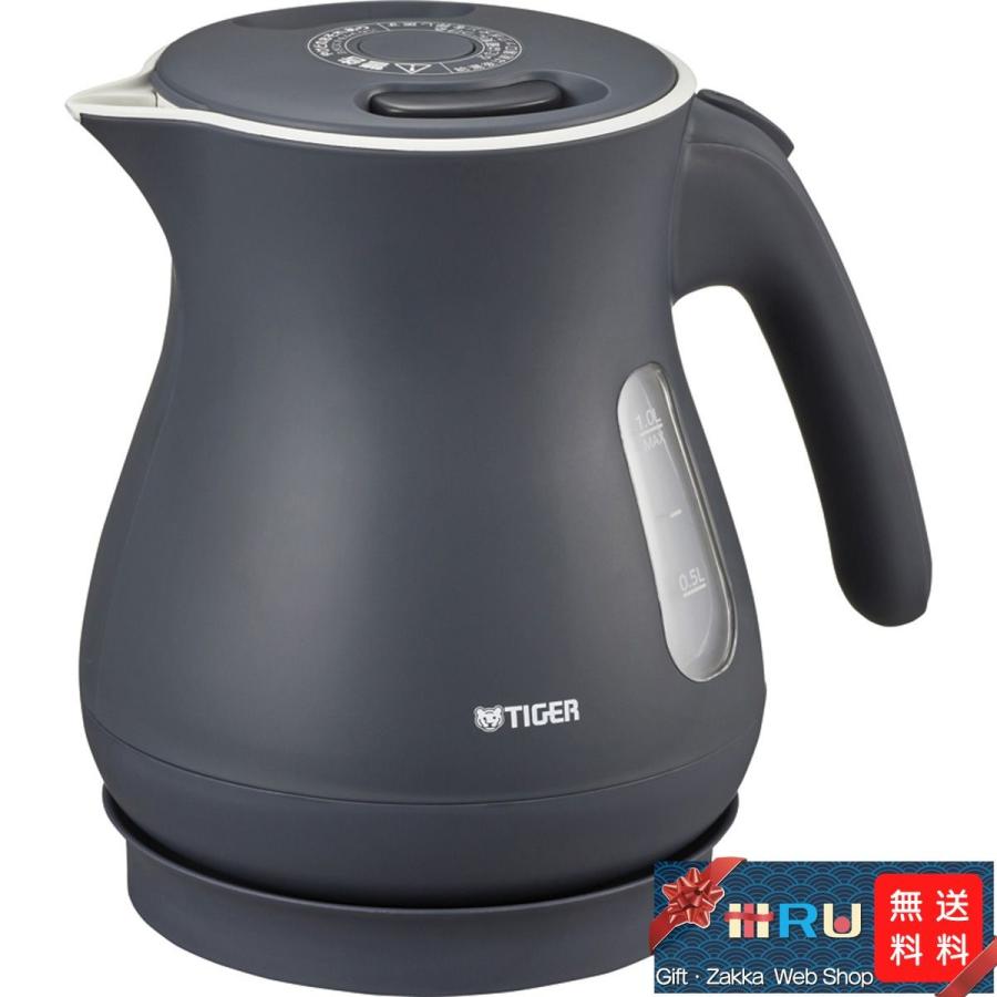 父の日 ギフト 贈り物 お返し プレゼント ギフト 内祝い 電気ケトル1l 家電製品 キッチン家電 電気ケトル タイガー 電気ケトル1l スレートブルー Pcl A100as C セレクトギフト 雑貨 Iruイル