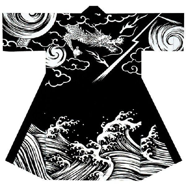 長半纏 メンズ レディース兼用 大人用 はっぴ 半天 祭り用品 袢纏 はんてん きぬずれ