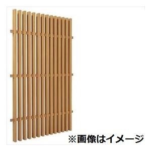 タカショーエバーアートウッドフェンス千本格子リバーシブルユニット本体住宅設備w1170 H1350 アルミフェンス柵 ステンカラ エクステリアのキロ店