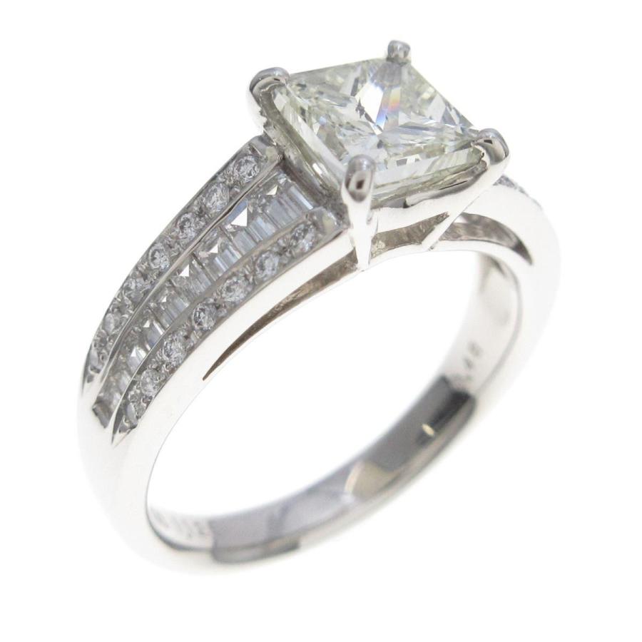 リメイク ファッション プラチナ ダイヤモンドリング １ １２２ｃｔ ｖｌｙ ｓｉ２ プリンセスカット 270 003 328 9912 Komehyo Onlinestore 指輪 店