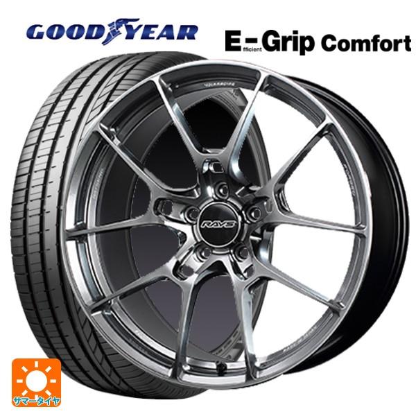 245 G25 35r19 自動車 93w グッドイヤー コンフォート エフィシェントグリップ コンフォート レイズ ボルクレーシング G25 Cb 8j サマータイヤホイール4本セット Et3921 Ew タイヤホイール専門店 小西タイヤ贈り物 超人気新品売れ筋