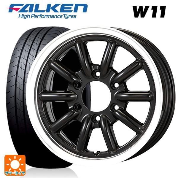 ハイエース用 109 107n 215 Encb 60r17 109 107n ファルケン W11 W11 Crs エセックス Encb Bk サマー タイヤホイールセット