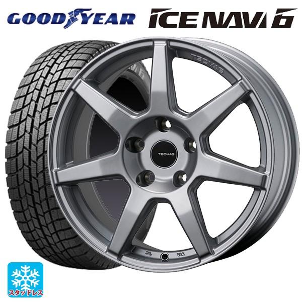 プジョーテクマグタイプ7r 3008 17年 グッドイヤースタッドレス215 60r16 グッドイヤーアイスナビ6 テクマグタイプ7r タイヤホイール4本セット Navi6 7r Si P008j タイヤホイール専門店小西タイヤ