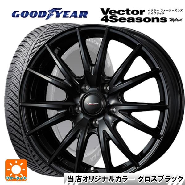 オールシーズン 自動車 16インチ 195 60r16 195 60r16 ハイブリッド グッドイヤー ベクターフォーシーズンズ ハイブリッド ウェッズ ヴェルバスポルト Gb タイ Vector Velvasport タイヤホイール専門店 小西タイヤ