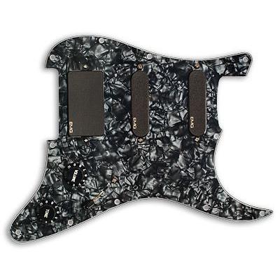 Emg Sl Slv Slv Pickguard 85 W Black Museumのemg Pearl Pickguard Sl Steve Lukather Black Pu Emg Sl Blk Guitar Museum