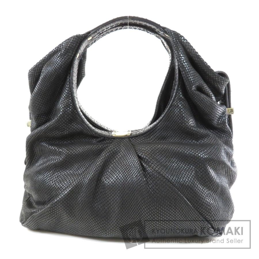 Jimmy Choo Choo ジミーチュウ ジミーチュウ 型押し ジミーチュウ ショルダーバッグレザー レディース 中古 ブランド京の蔵小牧