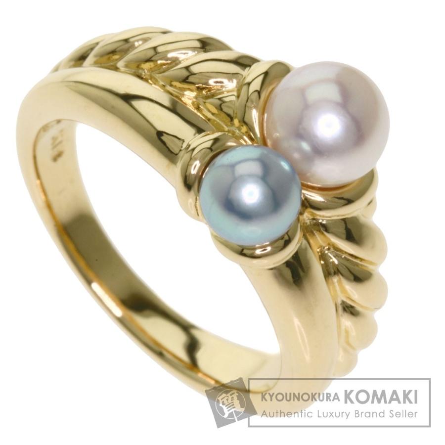 Tasaki タサキ パール レディース 真珠 リング 指輪 タサキ K18イエローゴールド レディース 中古 指輪 ブランド京の蔵小牧