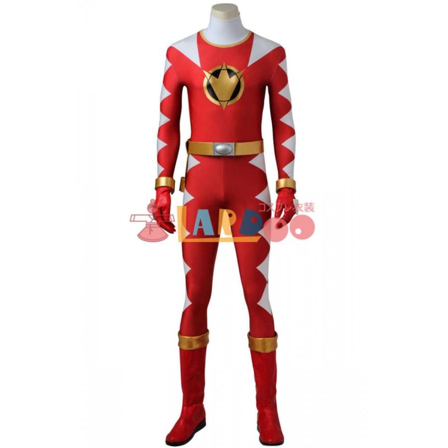 パワーレンジャー ダイノサンダー アバレッド レッドレンジャー アバレッド コスプレ衣装 アニメ 通販 Cosplay 激安 コスプレ衣装 コスチューム 仮装 Cosplay 4013 Lardoo株式会社