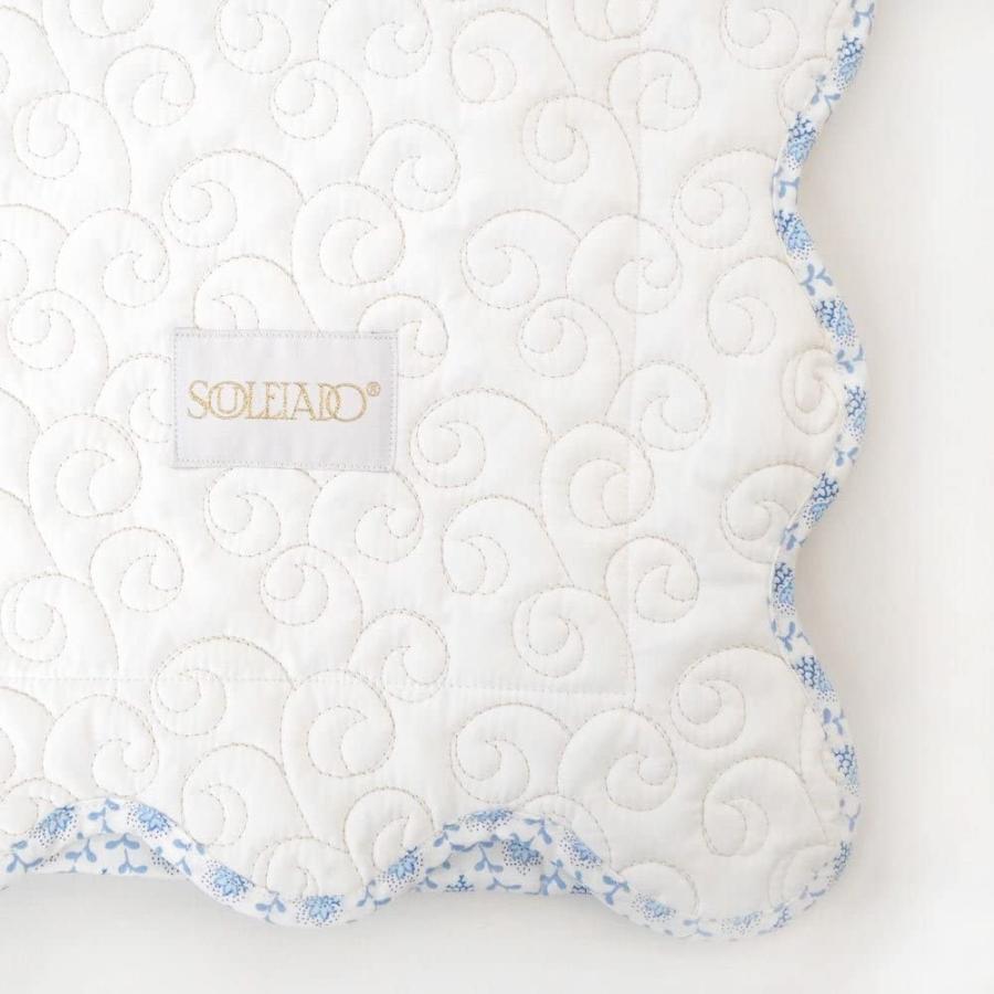 ついに再販開始 のソレイアード Lightly Souleiado プティフルール プティフルール Souleiado ベビー布団セット たまご掛け布団 3スルーマット 4453 Lightly Row 大好き の