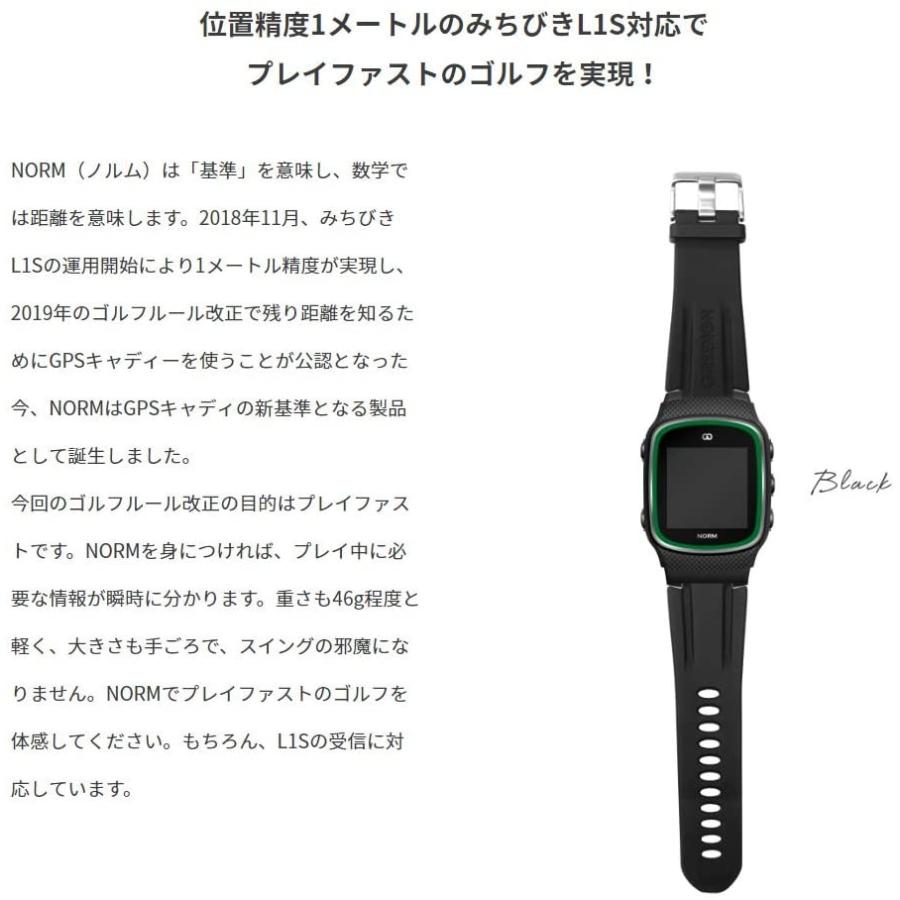 グリーンオン Greenon ザ ゴルフウォッチ ノルム ザ ゴルフウォッチ ノルム ブラックthe ノルム ブラックthe Golfwatch ゴルフ Norm みちび でぇれぇまひもひ屋