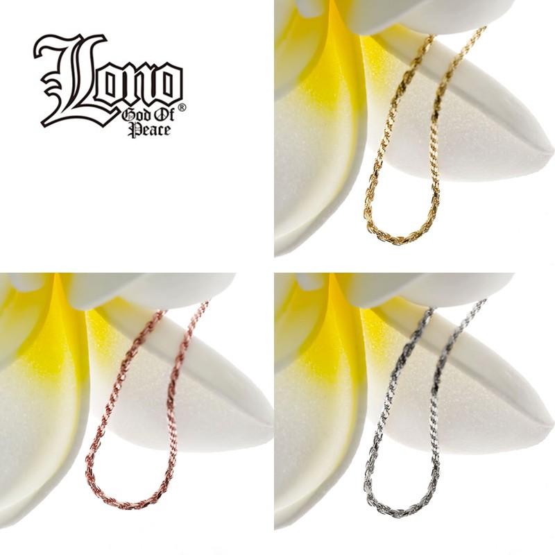 国内正規総代理店アイテム短納期 のlono 14k ロープチェーン ロノ ハワイアンジュエリーリング ブレスレット Lono ハワイアンジュエリー ブレスレット Lono アンクレット 14k イエローゴールド ピンクゴールド ホワイトゴ Rope0402mm2500web Lmaハワイアンジュエリー