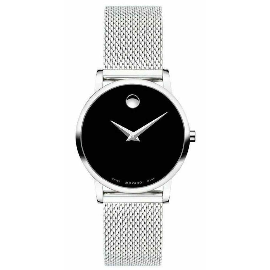 movado museum classic stainless steel
