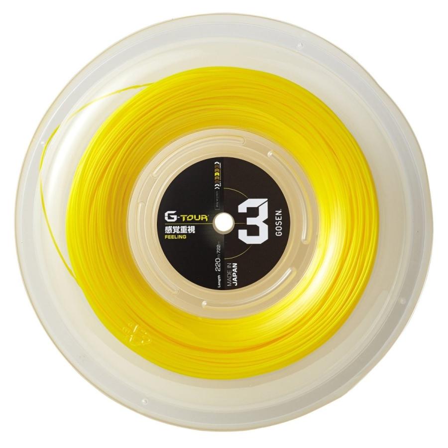 ゴーセン Gosen 硬式テニス 硬式テニスストリング ガット G Tour3 G Tour3 17l 1 18mm ロール Sy Tsgt322sy ネバーマインド