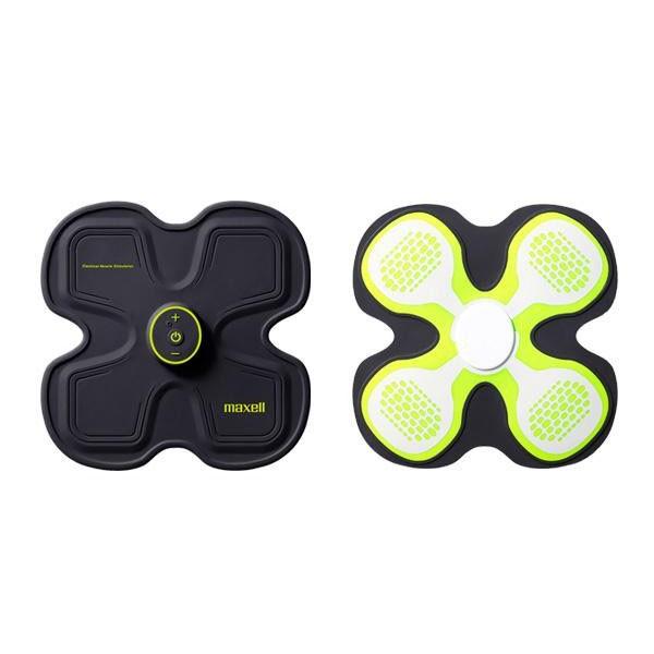送料無料 Maxell Active ダイエット器具 人気特価 Pad もてケア 貼るだけトレーニング Ems運動器 Ems運動器 4極タイプ Mxes R400yg Ab オフィスマーケット店