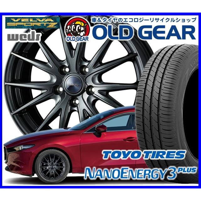 ウエッズ ヴェルヴァスポルト2 タイヤ ホイール 等に 新品 4本セット トーヨー 自動車 ナノエナジー3プラス 225 35r19 225 35r19 パーツ バランス調整済み