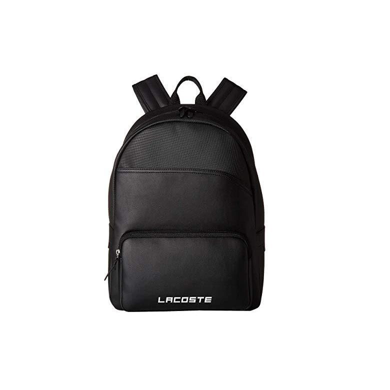 ラコステ Backpack Lacoste Ultimum Black Backpack メンズ メンズバッグ バックパック リュックサック Black 3 Toridolljapan