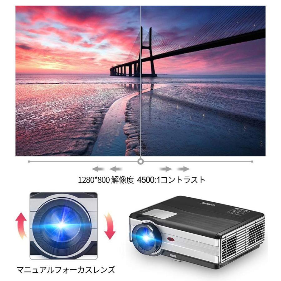 Led プロジェクター 1080pフルhd Wifi接続 Bluetooth対応 40ルーメン1280 800解像度 Bluetooth対応 1080pフルhd ホームシアター ワ Orsショップ