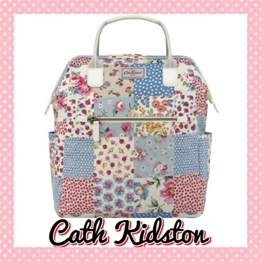 Cath Kidston キャスキッドソン 花柄 メンズバッグ パッチワーク パッチワーク バックパック レディース 花柄 D932 Pinnaヤフーショップ