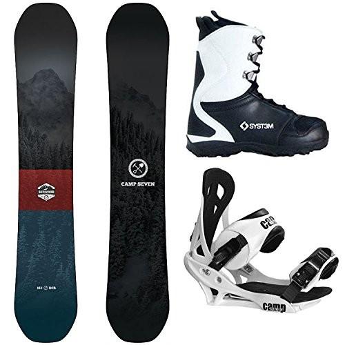 snowboard boots and bindings package