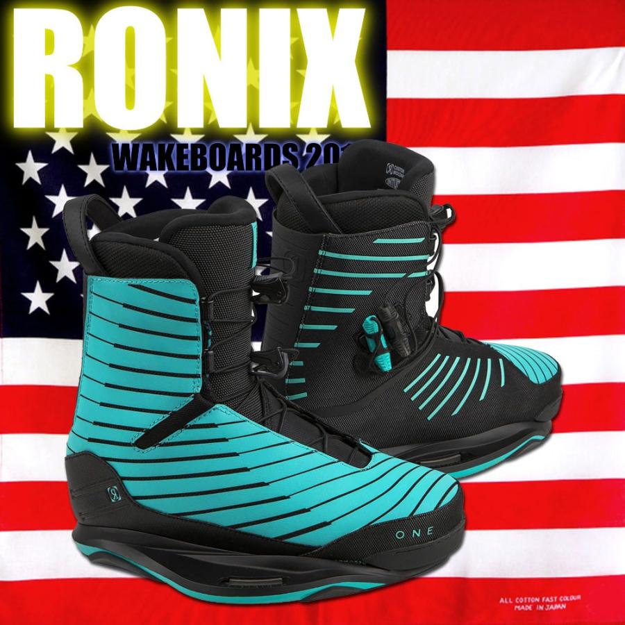 驚きの価格が実現 ウェイクボード ブーツ RONIX ロニックス 2018 ワン ブーツ FLASH GREEN One Boot :18