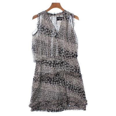 Chanel ワンピース 長袖 中古 シャネル ワンピース レディース