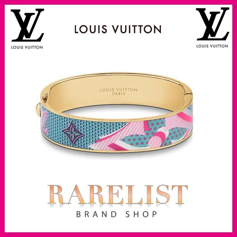 ルイヴィトン ブレスレット Louis Vuitton ブレスレット アクセサリー Rarelist ブレスレット バングル ゴールド イラスト プリント Louisvuittonm698mm630m613m621mmmmmmmmm698 ブランドショップrarelist