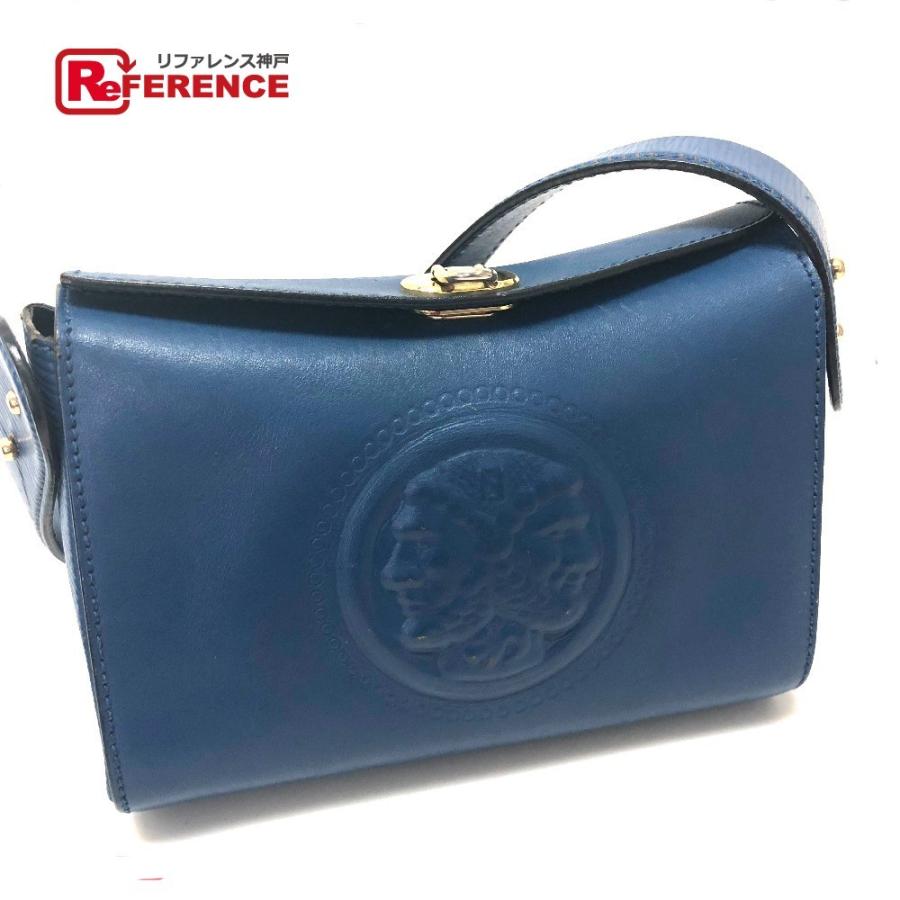 Fendi フェンディ ロゴ 2wayバッグ フェンディ ショルダーバッグ ブルー レザー レディース 中古 レディース 40176 14771 7 リファレンス コレクション