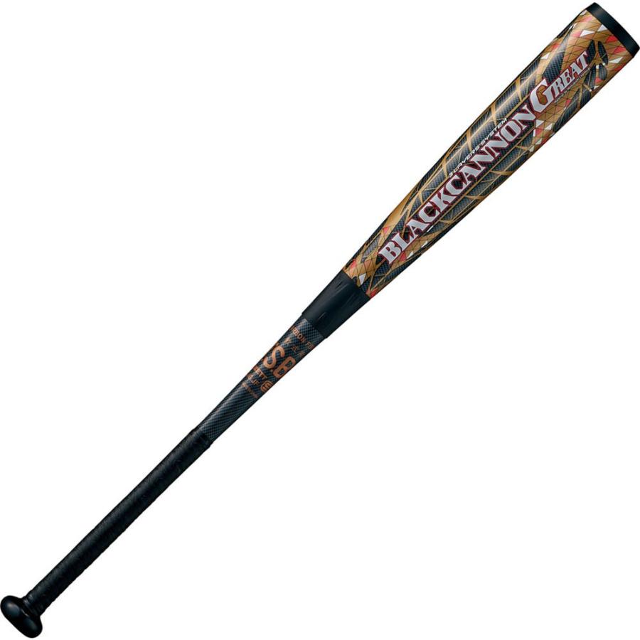 ZETT ゼット 少年軟式野球用 野球 FRP製バット ブラックキャノン‐GREAT BCT75008 78cm BCT75008 バット