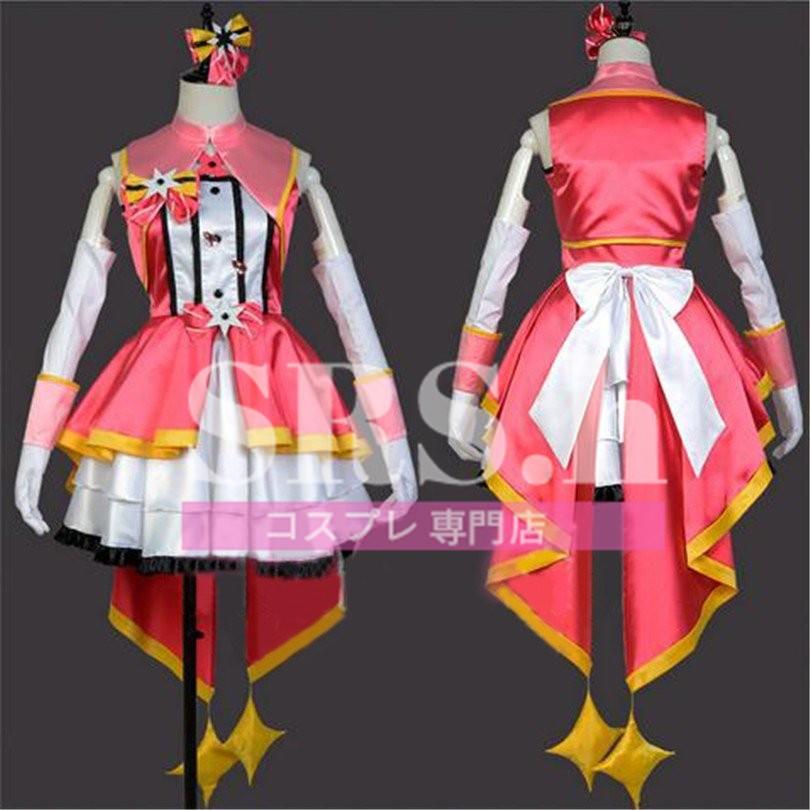 The Idolm Ster アイドルマスター シンデレラガールズ 島村卯月 しまむらうづき コスプレ衣装 コスプレ服 コスチューム アニメ コスプレ服 文化祭 アニメ コスチューム Aid07 Srs H