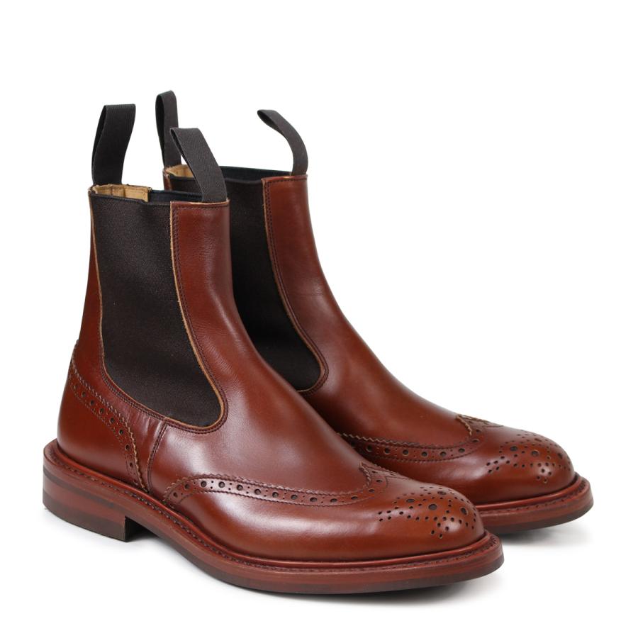 Trickers トリッカーズ サイドゴアブーツ Elastic M2754 5ワイズ Shop メンズ メンズ Trk M2754 Mrn シュガーオンラインショップ