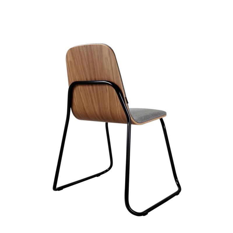 Bogaerts Label オフィスチェア Siren Chair サイレンチェア スタッキングチェア オフィス家具 オフィスチェア ウォルナット おしゃれ オフィスチェア Siw 01 Siw 01 Tel Onlinterior