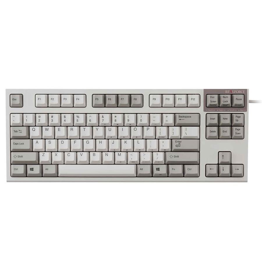 最新のスタイルの東プレ Realforce R2 キーボード Tkl All30g キーボード テンキーレス 英語配列87キー All30g かな無し テレビゲーム 静音 円キャッシュバック 00realforcer2tkl87all30gr2tlsus3iv Cb Techno House超熱の
