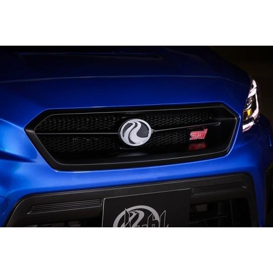 Wrx Sti Vab S4 Vag D型 エアロパーツ Vab Gt フロントグリル ハイグレード Wrx D型 付属エンブレム マットブラック Rugd01 Toptuner
