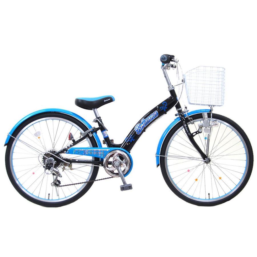 24インチ 子供用自転車 ブリアンナ ブラック ブルー オンライン限定 クリアランス 自転車 送料無料 トイザらス ベビーザらスヤフー店