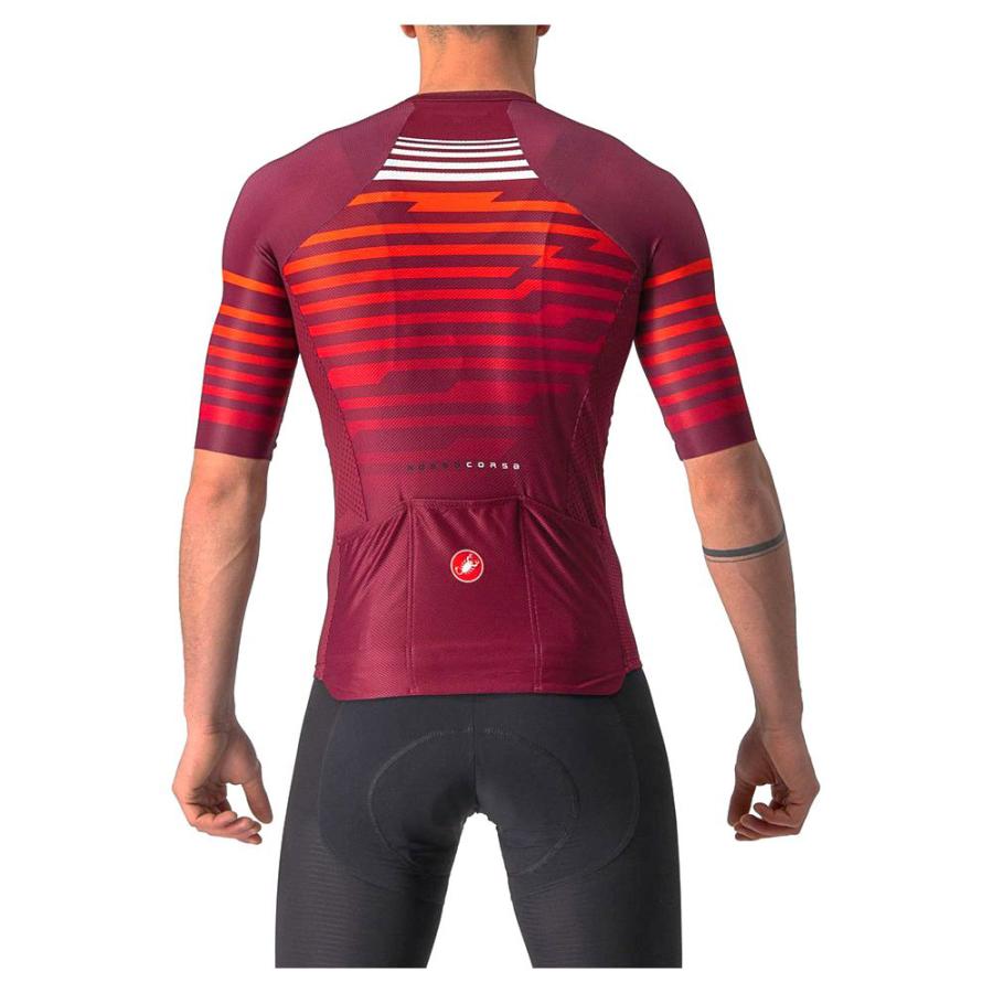 Castelli カステリ メンズ サイクルジャージ Climbers 3.0(Bordeaux/Red) (半袖 春・夏用)  :CST2201542:トレードインJP - 通販 - Yahoo!ショッピング