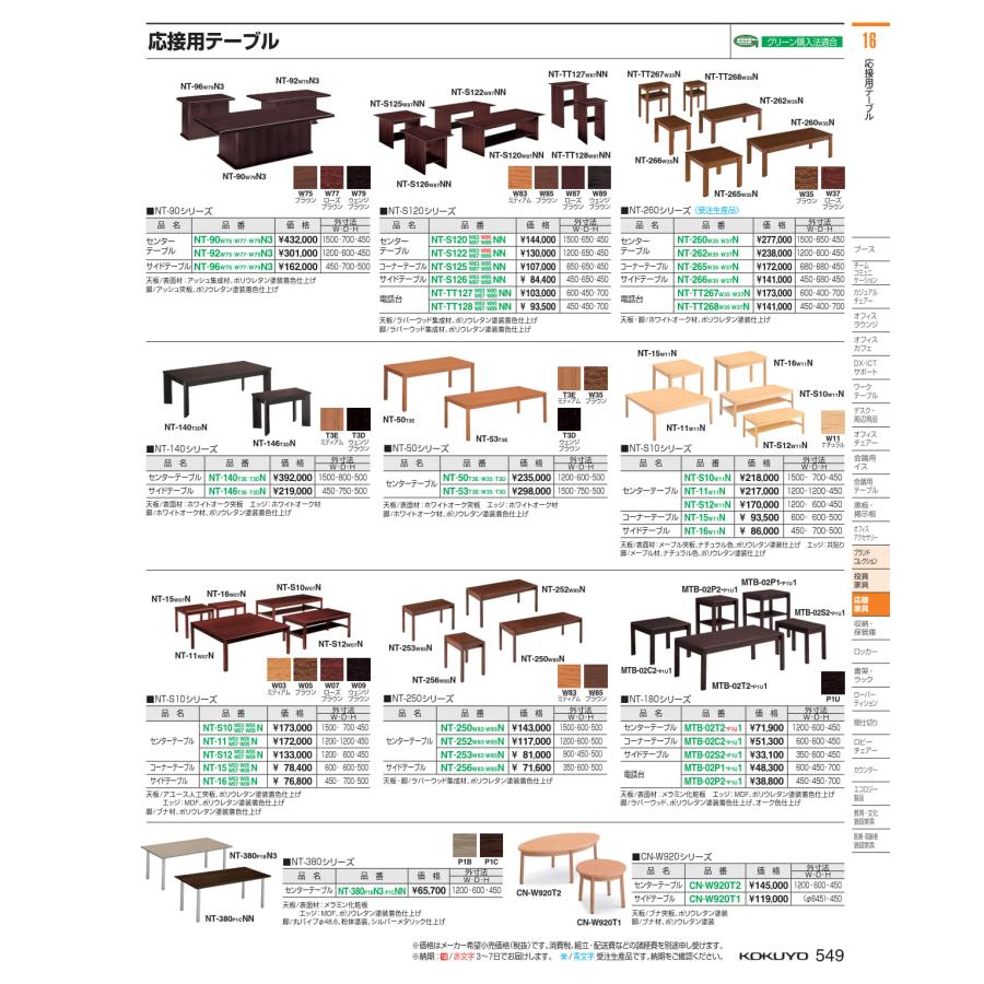 送料無料 Kokuyo 応接用 Nt S12w03n センターテーブル Nt S12w03n コクヨ Kokuyo