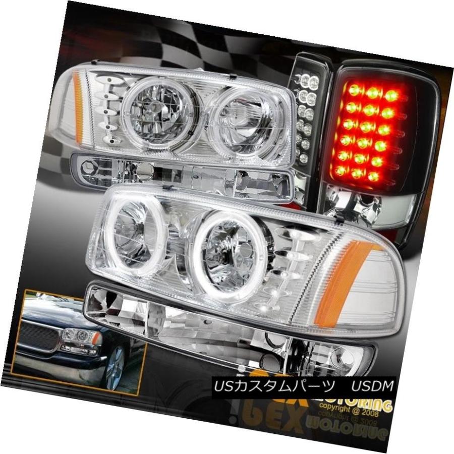 ヘッドライト 00 06 00 06 Gmc Yukon Gmc Slt Sleクロームハローヘッドライト信号 Ledテールライト 00 06 Slt Gmc Usdm 0005 2225 Usパーツ取り扱い専門店 Usdm