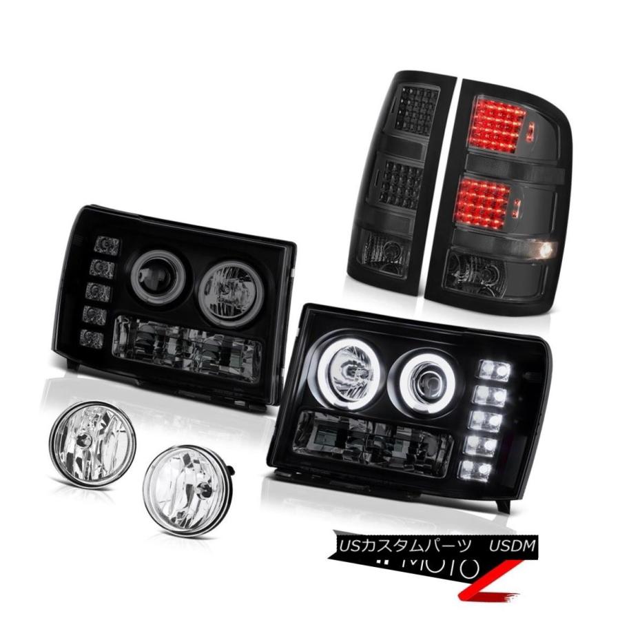 ヘッドライト 08 14 08 14 Gmc Sierra 3500 Slフォグランプテールランプヘッドライトsmd 3500 Ccflエンジェルアイクール 自動車 08 14 G Usdm 0027 2632 Usパーツ取り扱い専門店 Usdm