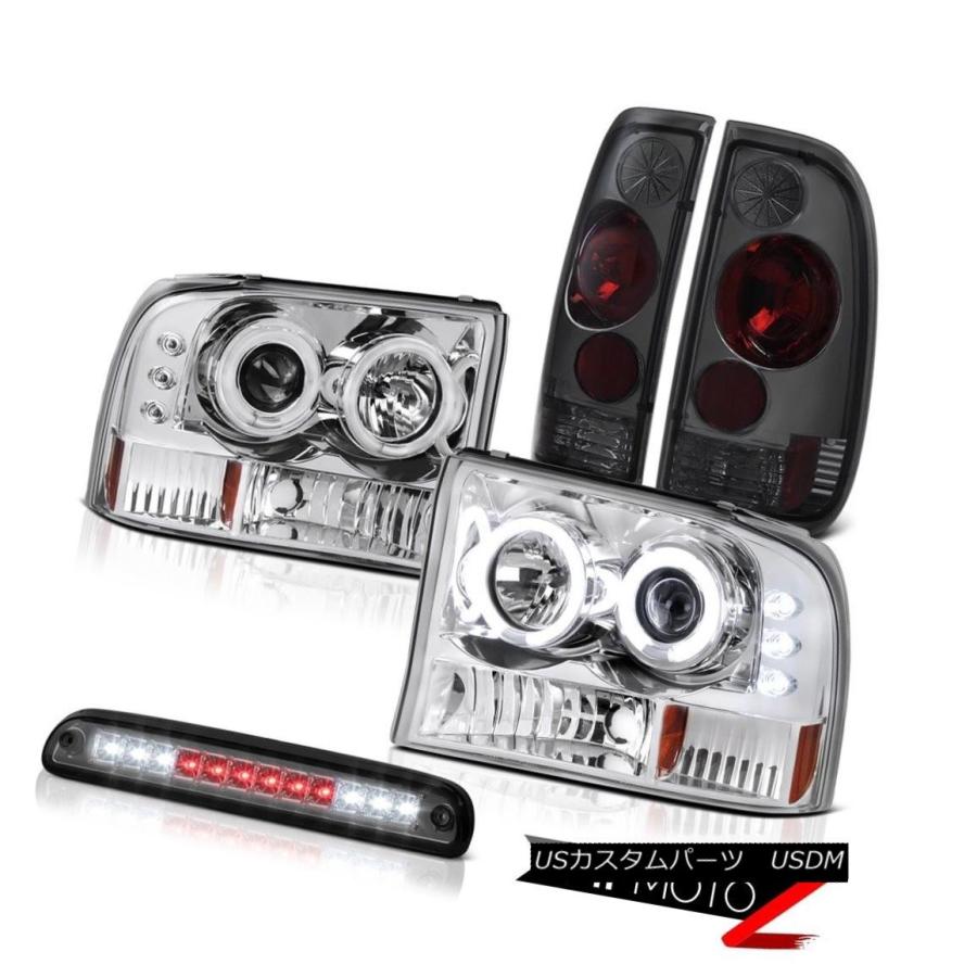 テールライト 明るい Ccfl Ccflリムヘッドライト第3ブレーキledリアライトスモーク99 04 Ford Ford F250 Brightest Ccfl Usdm 0044 321 Usパーツ取り扱い専門店 F250 Usdm