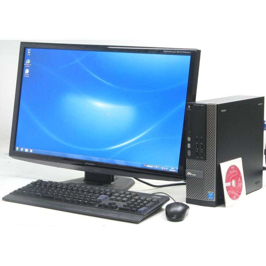 中古パソコン Dell Windowsデスクトップ Optiplex 710 70 4590sf 27液晶セット Corei5 Corei5 Geforce 710 デスクトップパソコン 偉大な新品 最高級のスーパー在庫の