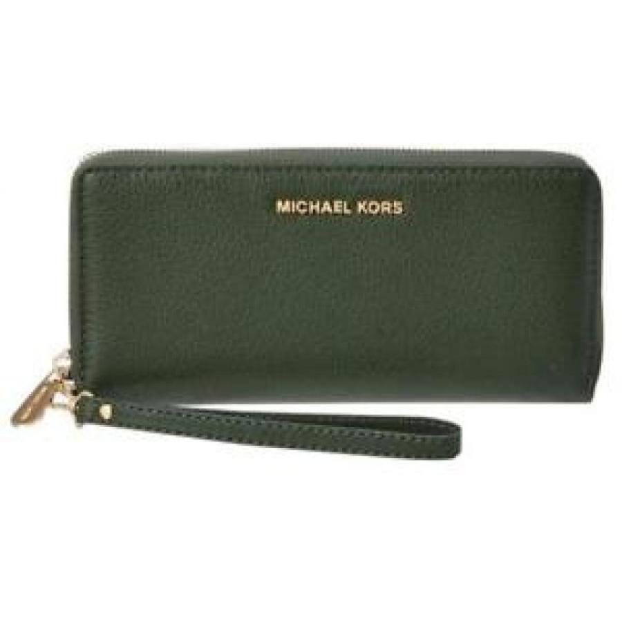 マイケルコース 財布 輸入品 Michael Michael レディースファッション Kors その他財布 Mercer かわいい Moss Travel Continental Wallet 財布 Wristlet Eb 752 U遊自適